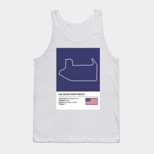 Las Vegas Strip Circuit [info] Tank Top